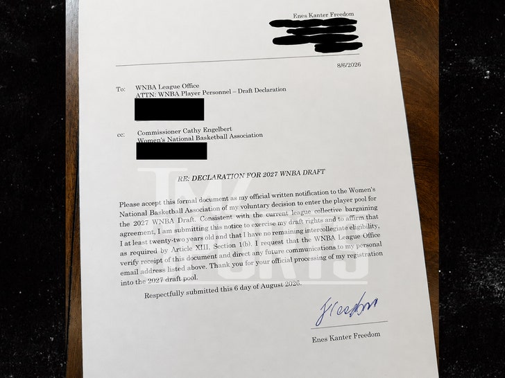 enes kanter letter declaration wnba 2027 draft 2