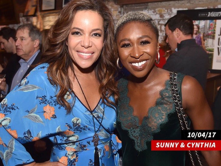 cynthia erivo and sunny hostin getty