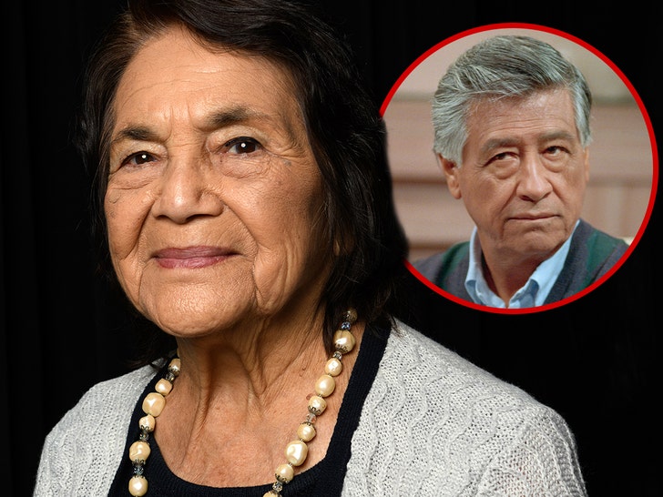 dolores Huerta Cesar chavez getty