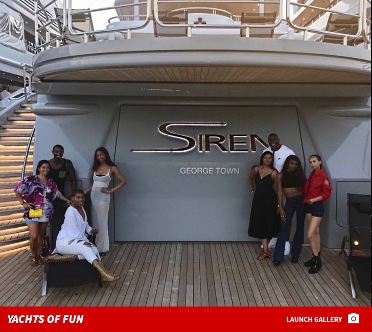 Magic Johnson's Family Vacation -- Yachts of Fun!