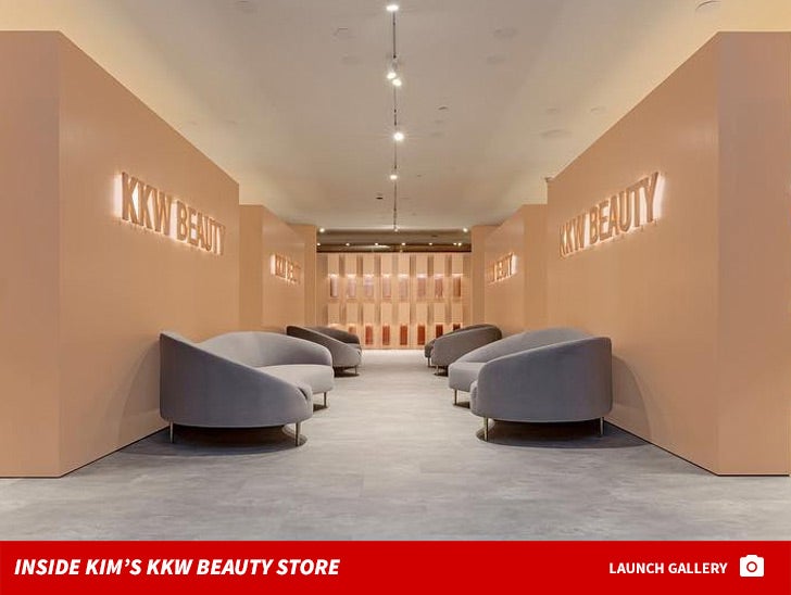 Inside Kim Kardashian's KKW Beauty Store