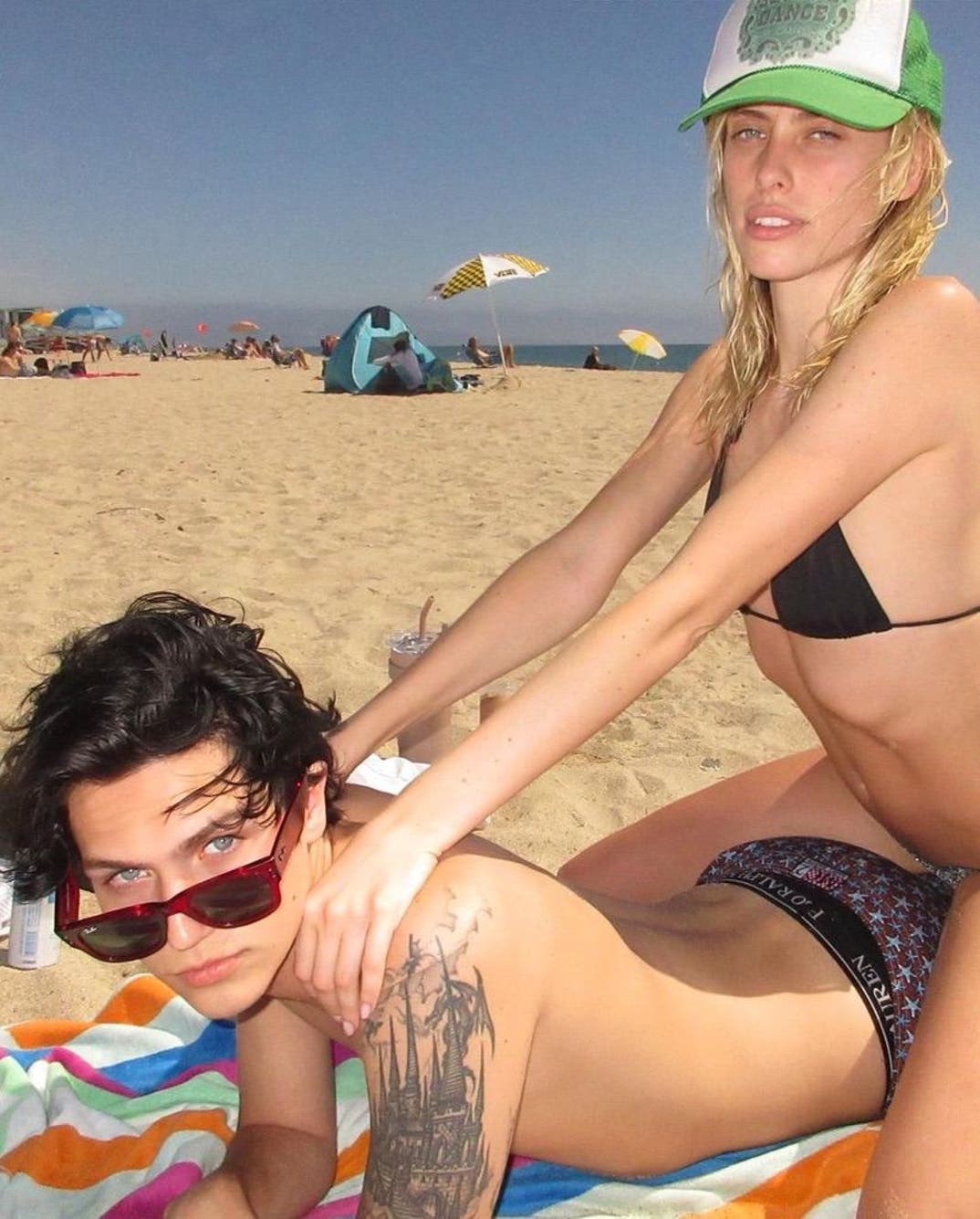 Chase Hudson and Chiara Hovland