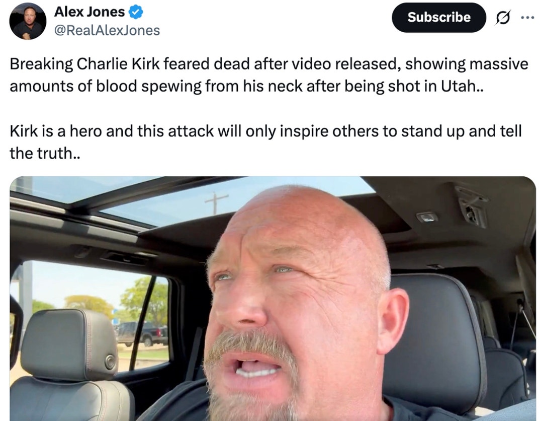 Politicians Reach To Charlie Kirk Shooting 0