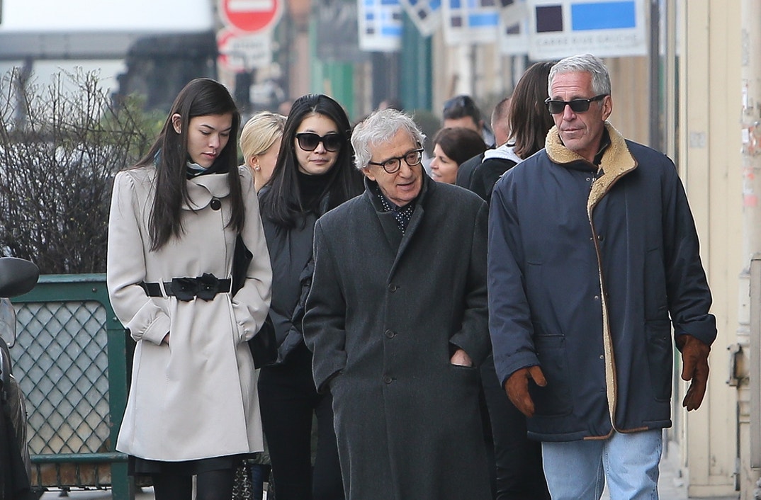 Woody Allen and Jeffrey Epstein Walk 8