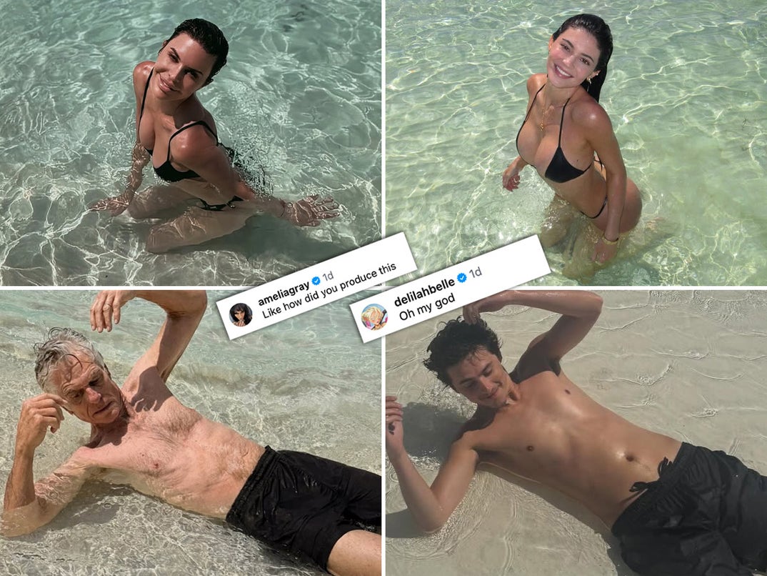 Step aside, Kylie Jenner and Timothée Chalamet -- Lisa Rinna and Harry Hamlin are coming in hot with vacay replicas that are just too dang good! And their daughters Amelia Gray and Delilah Belle hit the comments section in support of their hot 'rents ...