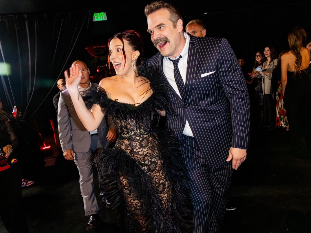Millie Bobby Brown David Harbour Through The Years 8