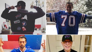 Famous Bills Fans Show Team Spirit Ahead Of AFC Championship Game