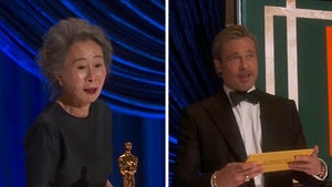 Brad Pitt Dissed by Best Supporting Actress Winner Youn Yuh-jung