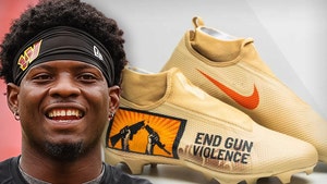 Commanders' Brian Robinson Gets 'End Gun Violence' Cleats Months After Being Shot