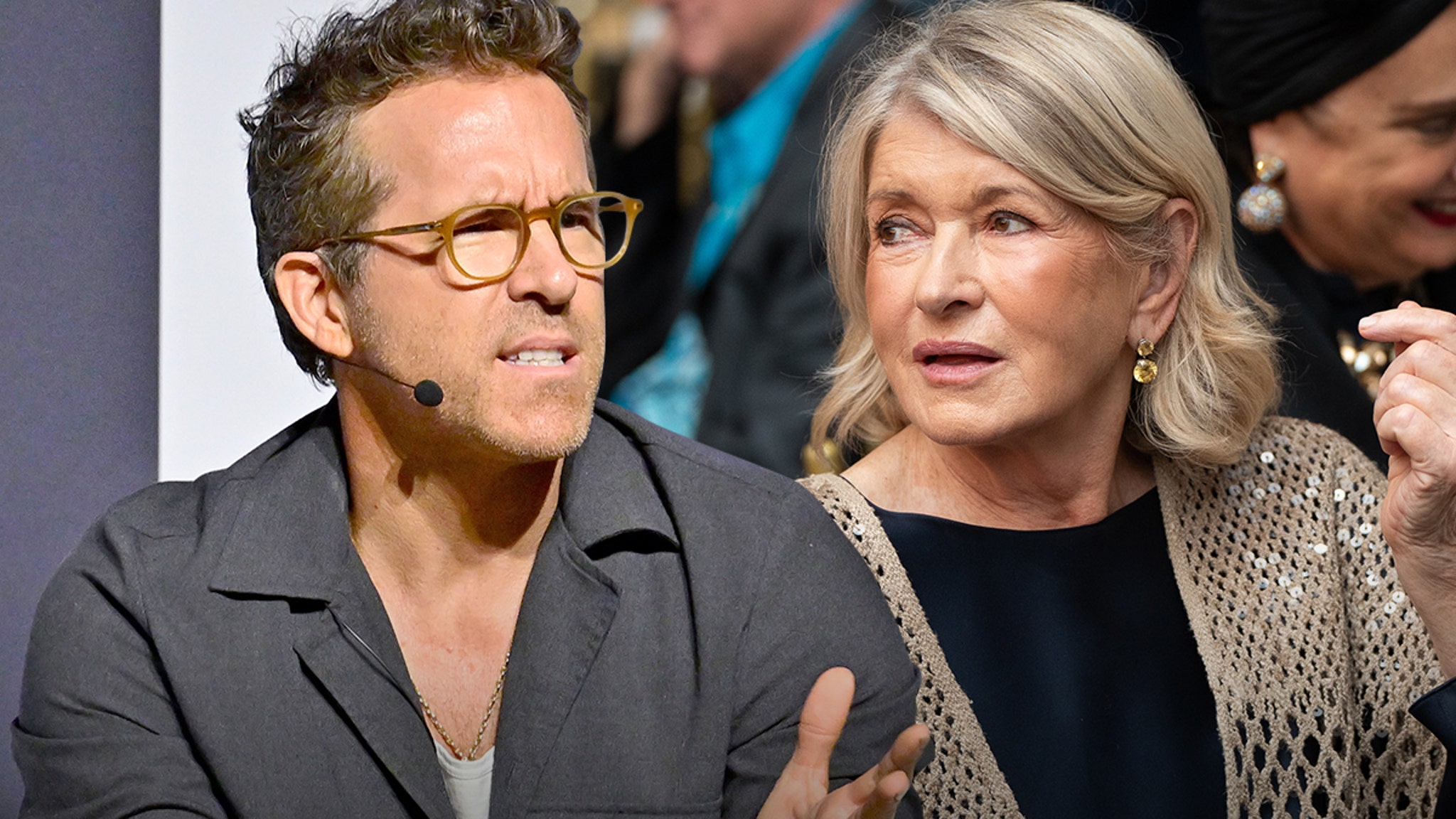 Ryan Reynolds Has Only Met Martha Stewart Twice, Confused by Not Funny ...