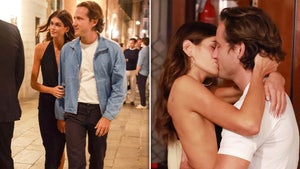 Kaia Gerber and Lewis Pullman backgrid launch
