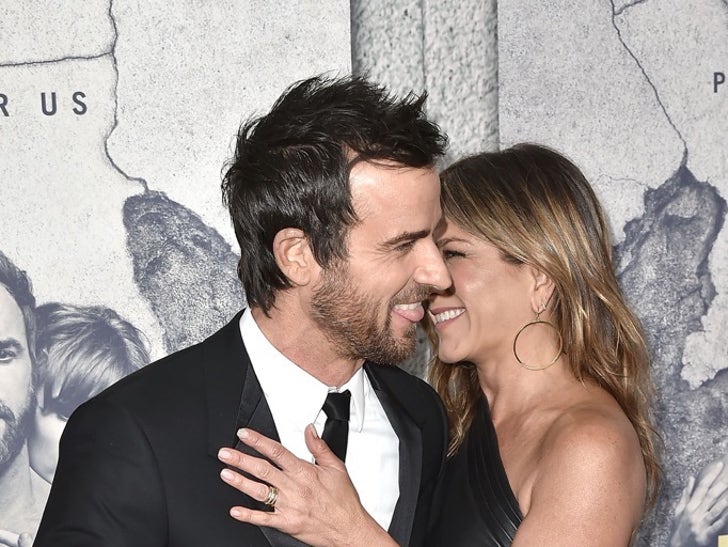 Jennifer Aniston and Justin Theroux -- Before The Split