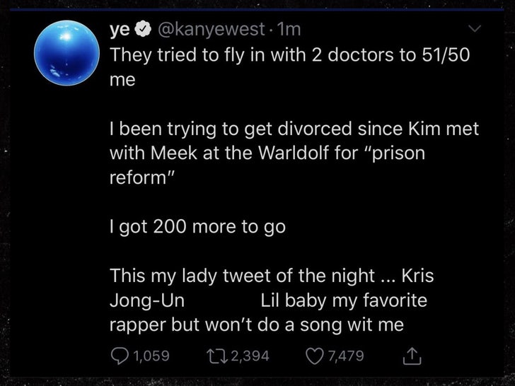 0722 kanye west tweets 1