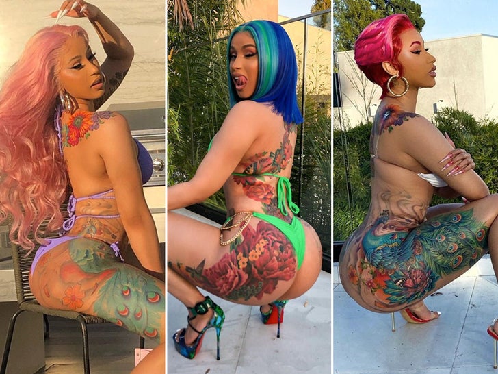 Cardi B's Booty-Ful Bday Cakes