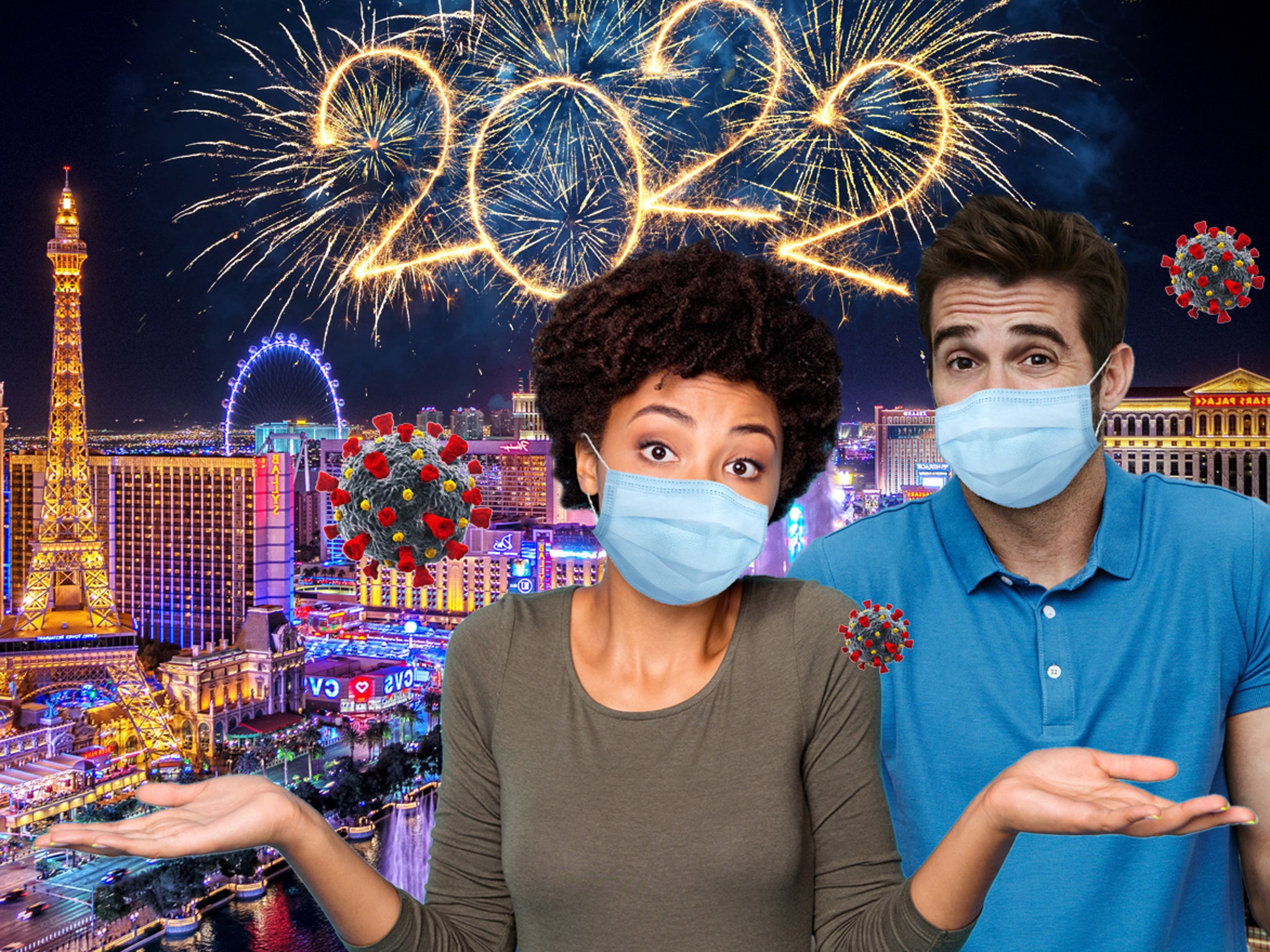 Vegas NYE Parties Rage on Despite COVID Omicron Surge, image size:2048x1536