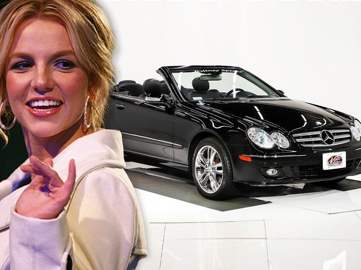 Britney Spears' Black 2006 Mercedes For Sale For $70,000
