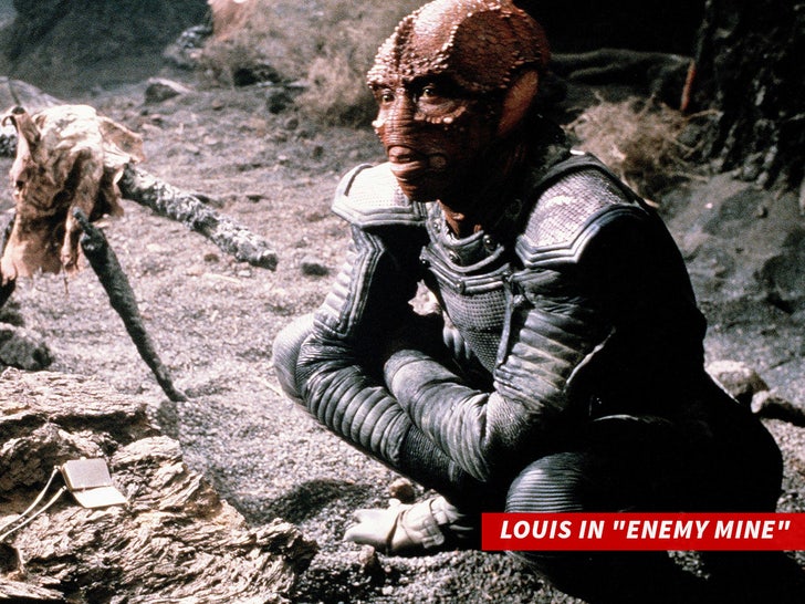 Louis in "Enemy Mine"