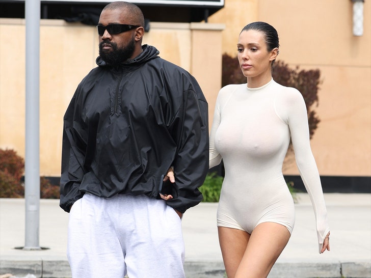 Bianca Censori Bares It All With Kanye West