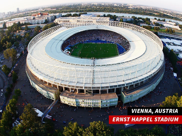 Vienna, Austria Stadio Ernst Happel sub