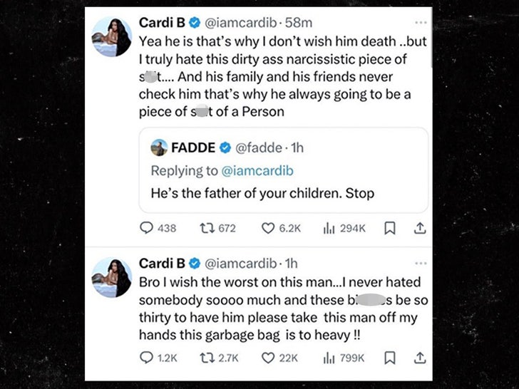 cardi b tweet