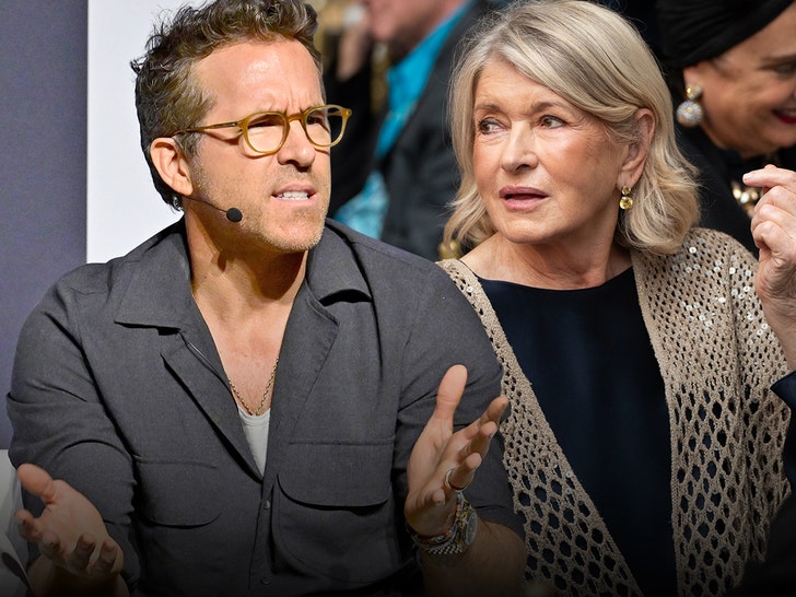 Martha Stewart and Ryan Reynolds Getty 1