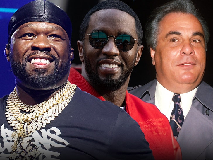 50 cent and diddy John Gotti  getty 1
