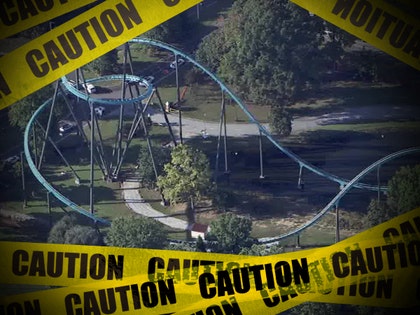 goliath roller coaster caution fox 5 atlanta