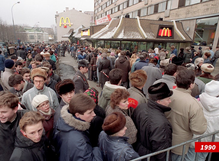 MOSCOW FIRST MCDONALDS