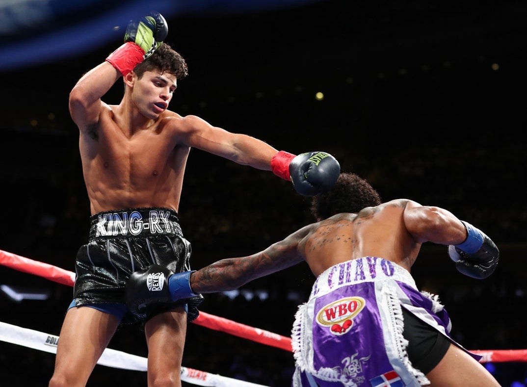 Ryan Garcia In The Ring Photos 12