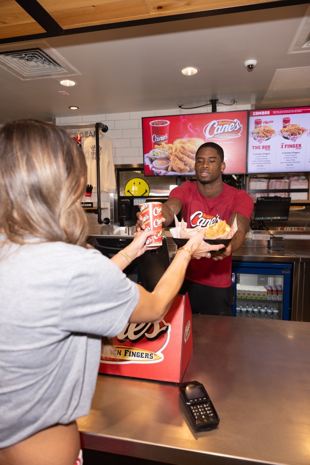 Elijah Sarratt D'Angelo Ponds Jamari Sharpe At Raising Cane's 10