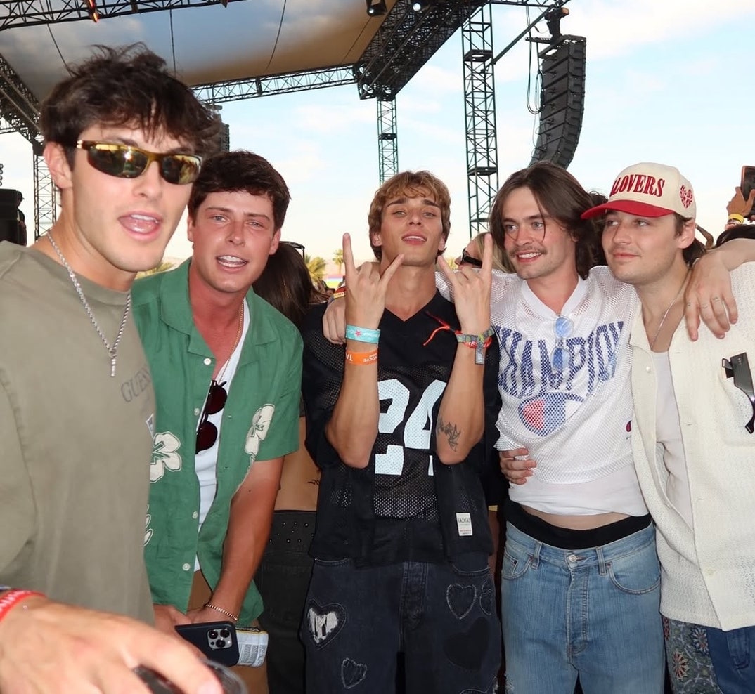 Griffin Johnson, Blake Gray, Josh Richards, Luv Anthony and Curtis Newbill