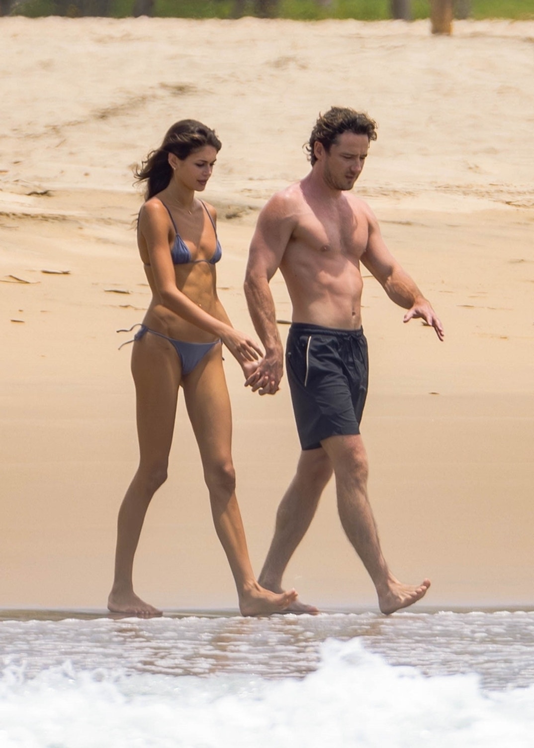 Kaia Gerber and Lewis Pullman