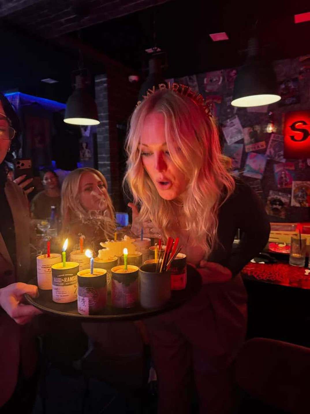 Malin Akerman Celebrates Bday At Sushi By Bou 6