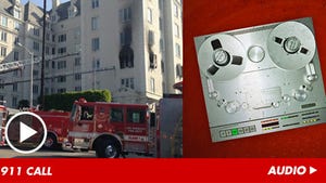 Ashley Greene 911 Tape -- 'The Building's On Fire!'
