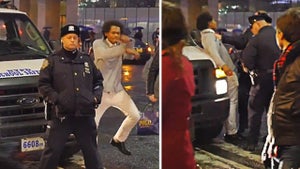 'Ellen Dance Dare' -- Contestant SHOVED by Cop ... NYPD Investigates (VIDEO)