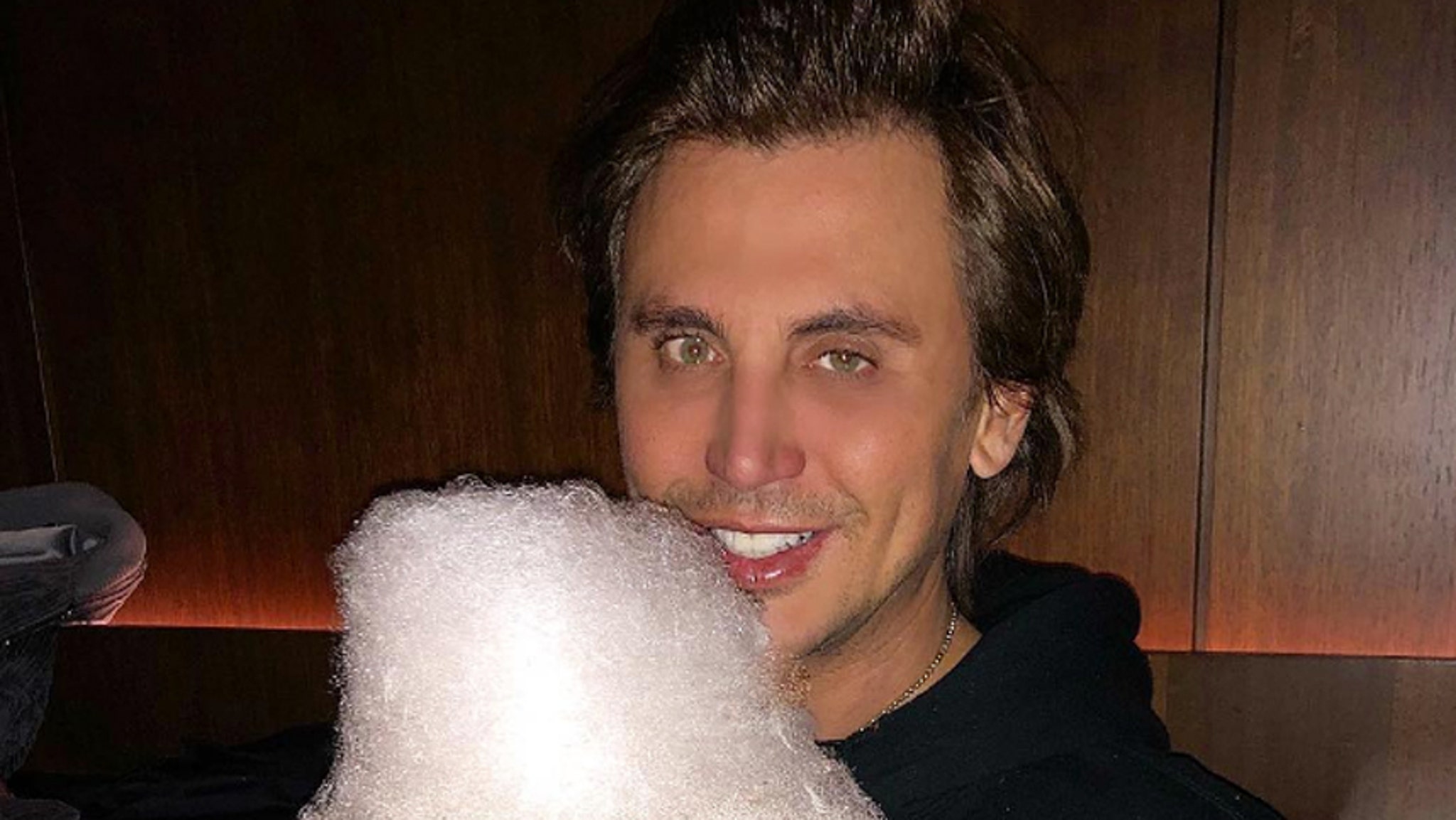 Celebrities Eating Cotton Candy