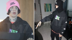 Lil Xan's Photo Shoot Gun Looks Similar to Weapon in Gas Station Incident