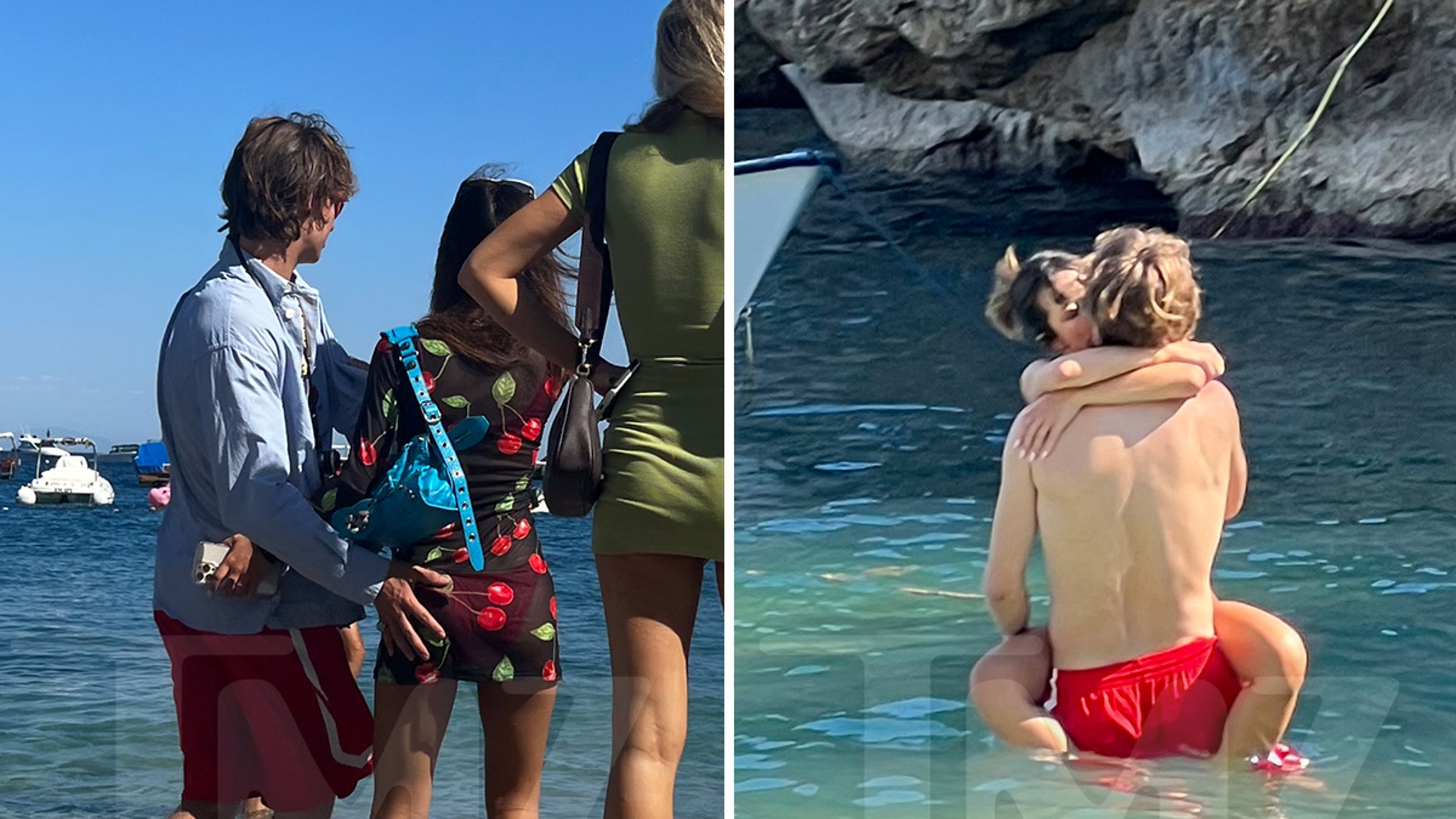 Ansel Elgort Makes Out with Woman in Italy Amid Breakup Rumors with GF