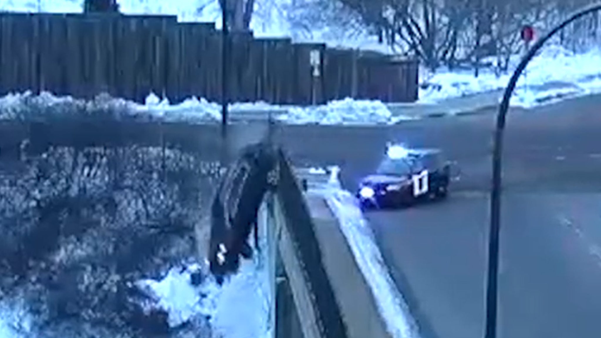 Dramatic New Video Shows Wild Police Car Chase and Crash