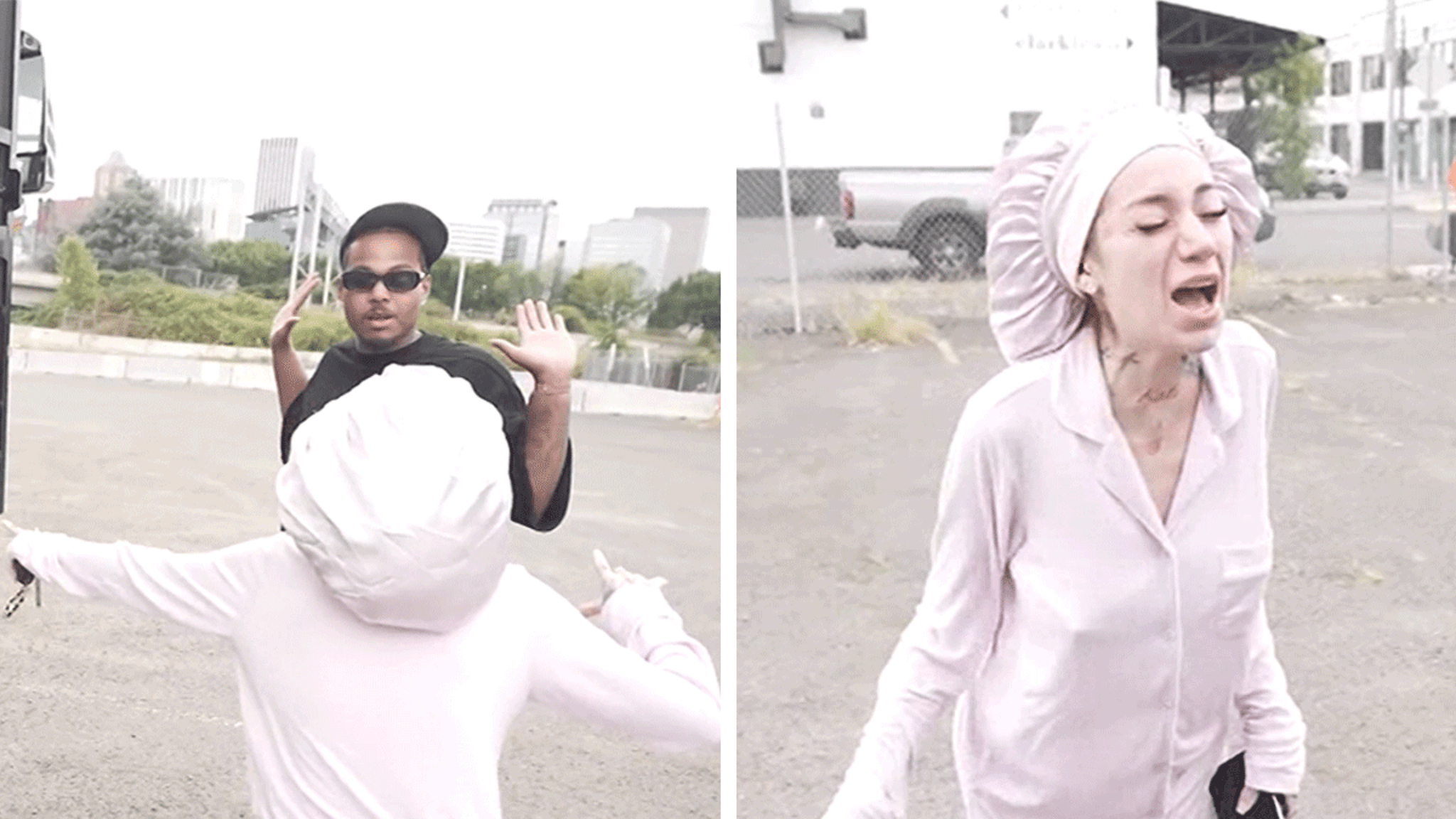 Bhad Bhabie Fights With Baby Daddy Le Vaughn in Dramatic Tour Video