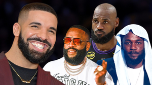 main drake kendrick lamar lebron james rick ross getty