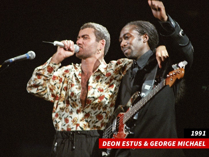 Deon Estus and George Michael