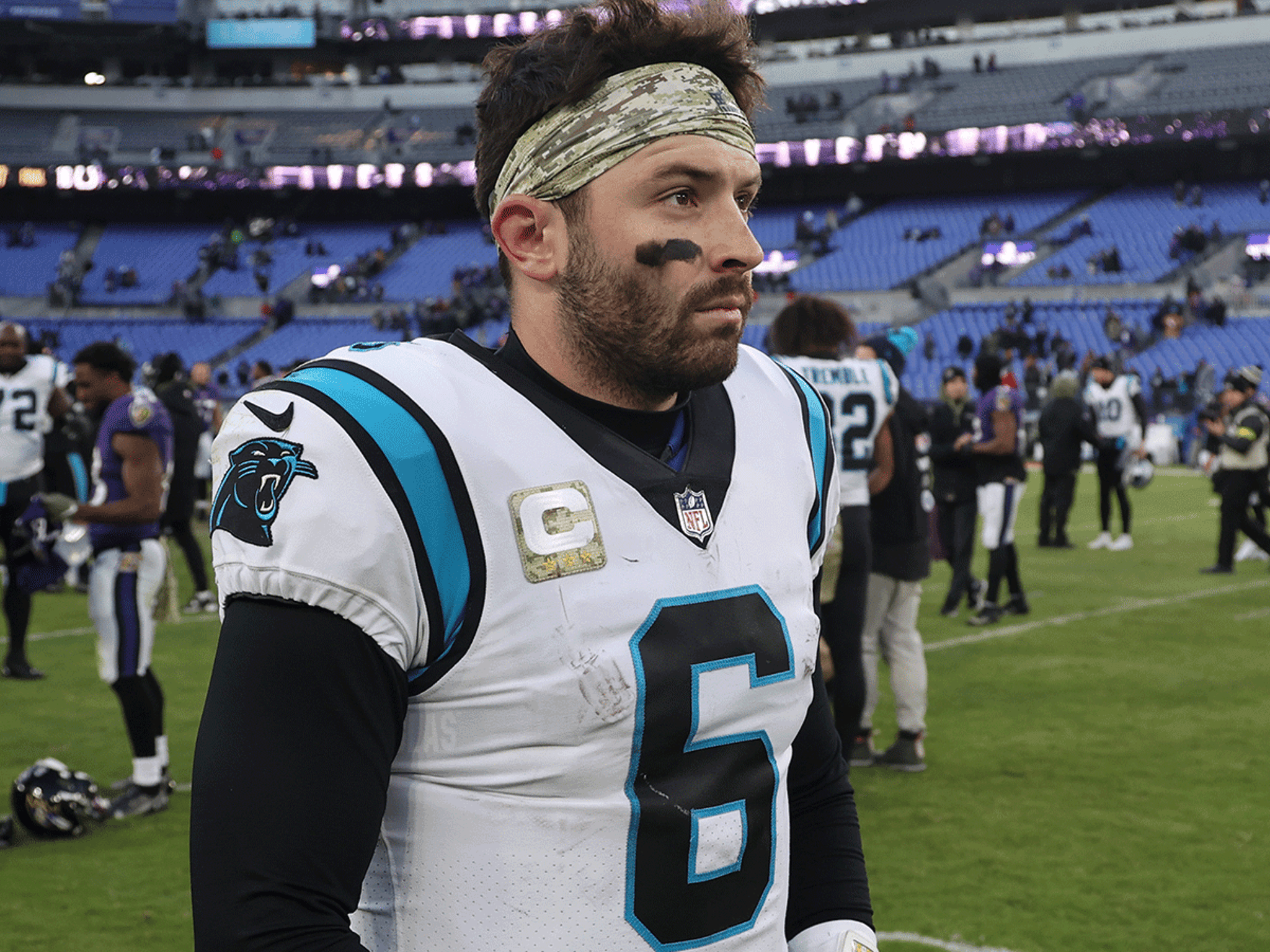 Download Baker Mayfield Carolina Panthers Wallpaper