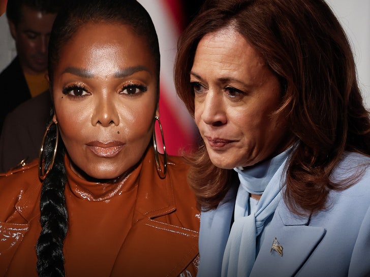 Janet Jackson Claims Kamala Harris Isn't Black, Says Dad Actually White