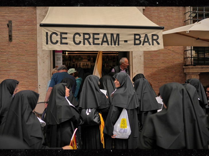 nuns getting icecream conclave ap