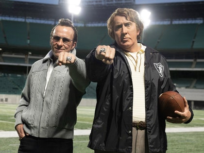 christian bale and nicolas cage as al davis and john madden x amazon studios 2