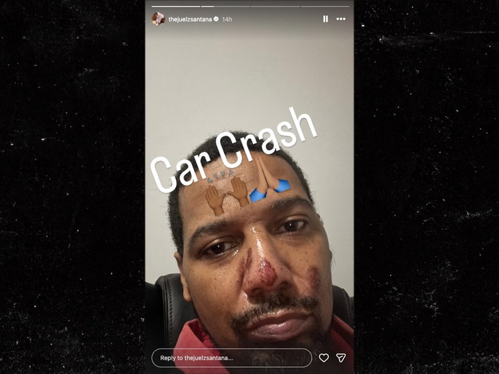 Juelz Santana car crash insta 1