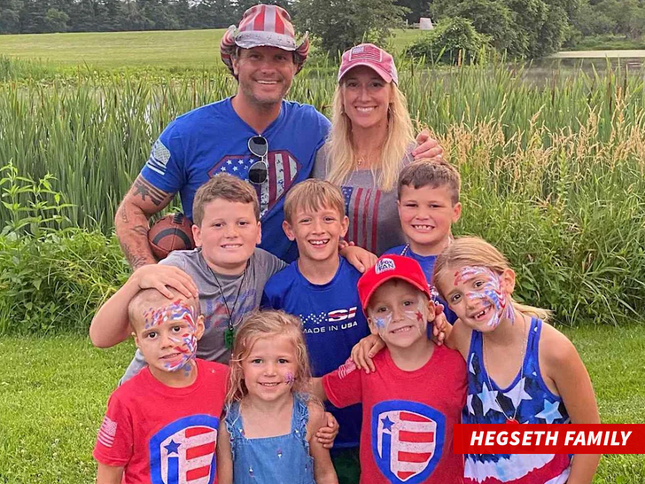 Família Hegseth sem crédito