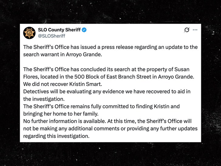 Kristin Smart slo country sheriffs office x 
