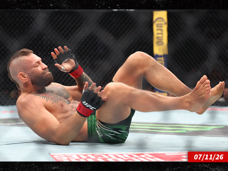 sub conor mcgregor injury getty 1
